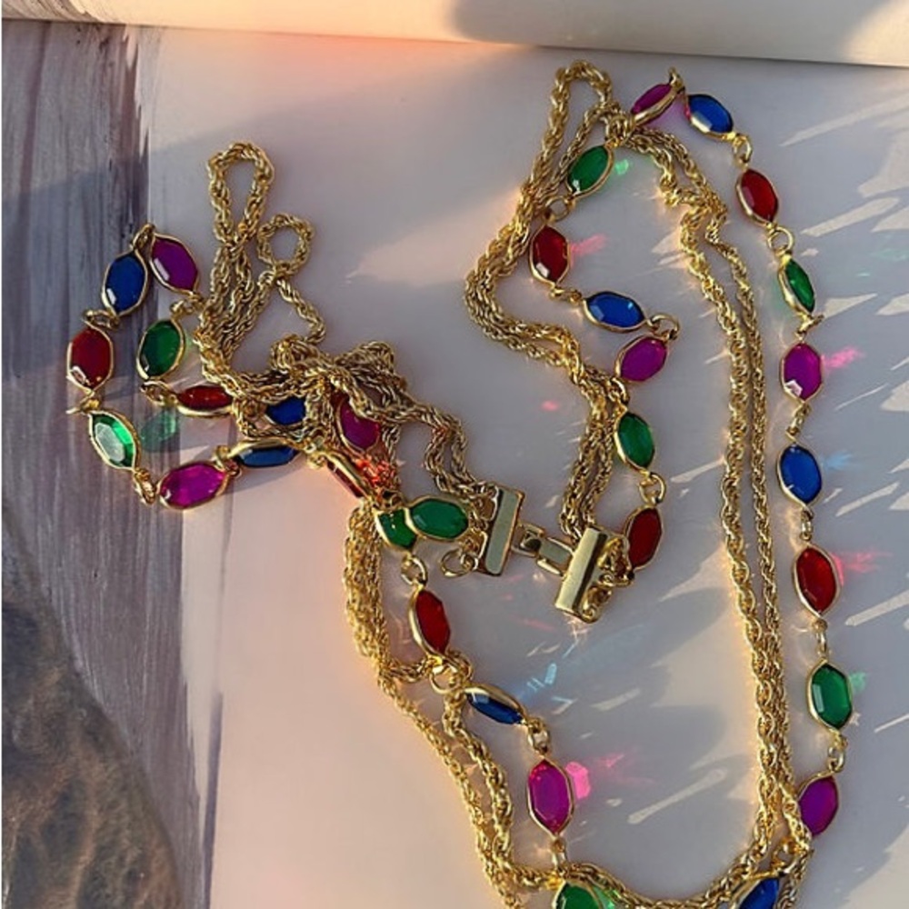 Collier Rollins sydros vintage 70s